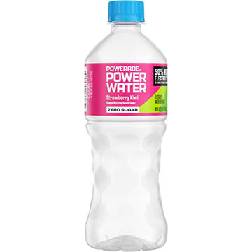 Powerade Zero Sugar Power Water Strawberry Kiwi Electrolyte Beverage