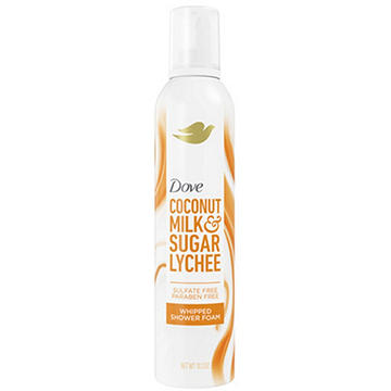 Dove Plant Milk Whipped Shower Foam Body Wash - Coconut Milk & Sugar Lychee