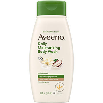 Aveeno Daily Moisturizing Sensitive Skin Oat Body Wash - Cocoa Butter & Vanilla