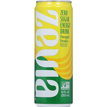 Zevia Zero Sugar Pineapple Paradise Energy Drink