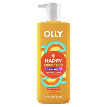 OLLY Exfoliating Body Wash Happy Mood + Skin