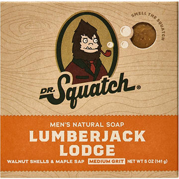 Dr. Squatch Men's Natural Bar Soap - Lumberjack Lodge