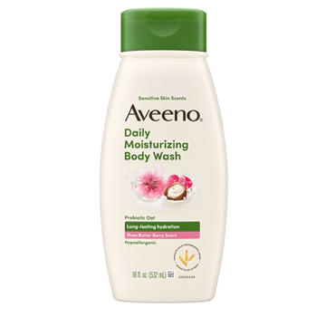 Aveeno Daily Moisturizing Body Wash - Shea Butter Berry Scent