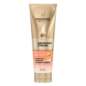 Pantene Abundant & Strong Conditioner with Pro-Vitamin B5 Complex and Antioxidants, 8 oz