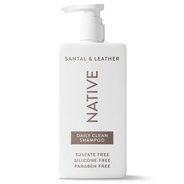 Native Daily Clean Shampoo - Santal & Leather