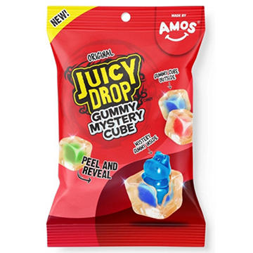 Bazooka Juicy Drop Gummy Mystery Cube