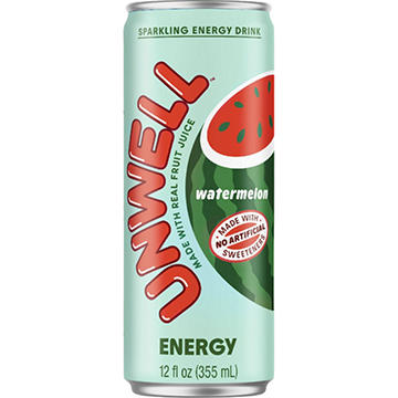 Unwell Sparkling Energy Drink - Watermelon