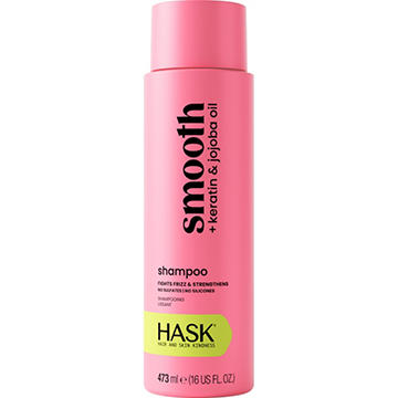 Hask Smooth Anti-Frizz Shampoo - Keratin & Jojoboa