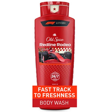 Old Spice Limited Edition F1 Body Wash - Redline Rodeo