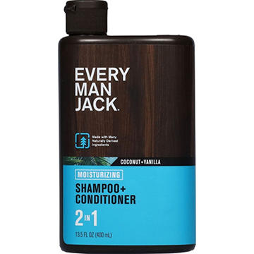 Every Man Jack Men 2-in-1 Shampoo & Conditioner - Coconut & Vanilla