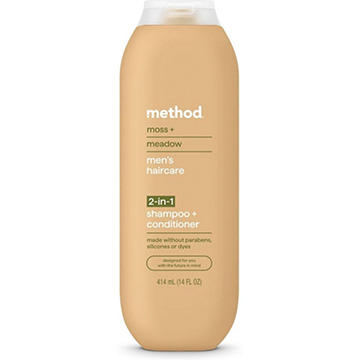 method Men's Hair Care 2-in-1 Shampoo & Conditioner - Moss + Meadow
