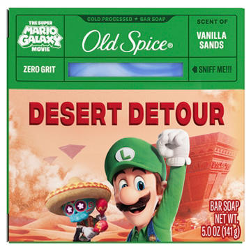 Old Spice Limited Edition Super Mario Bar Soap - Desert Detour