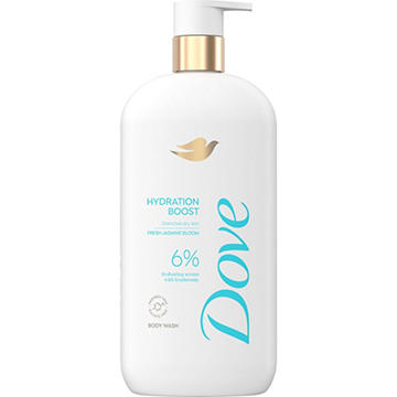 Dove Hydration Boost Body Wash - Fresh Jasmine Bloom