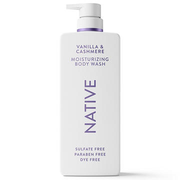 Native Vanilla & Cashmere Moisturizing Body Wash 22 fl oz