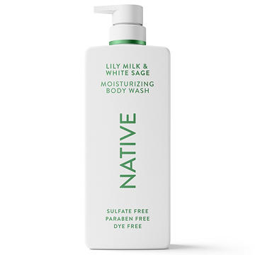 Native Lily Milk & White Sage Moisturizing Body Wash 22 fl oz