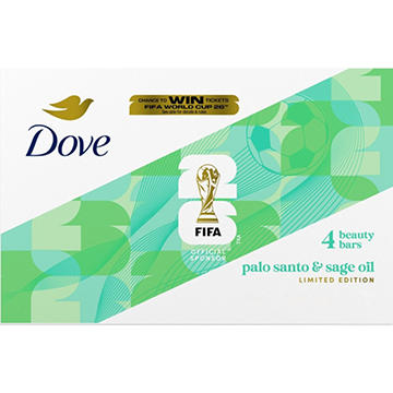 Dove Limited Edition FIFA Bar Soap - Palo Santo & Sage Oil