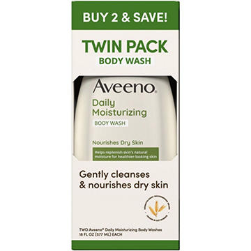 Aveeno Daily Moisturizing Body Wash 2pk