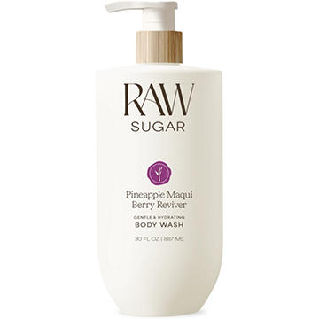 Raw Sugar Radiance Body Wash - Pineapple Maqui Berry Reviver
