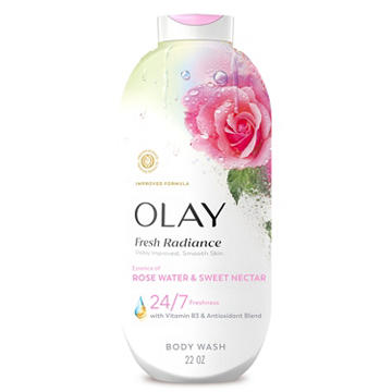 Olay Fresh Radiance Body Wash - Rose Water & Sweet Nectar