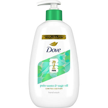 Dove Limited Edition FIFA Liquid Hand Soap - Palo Santo & Sage Oil