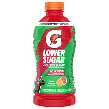 Gatorade Lower Sugar Fruit Punch Electrolyte Beverage