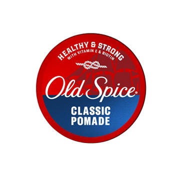 Old Spice Classic Pomade for Men, Men's Hair Styling Pomade, Medium Hold, Matte Finish, 2.22 oz
