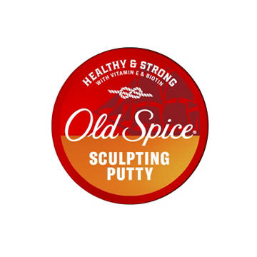 Old Spice Sculpting Putty for Men, Men's Hair Styling Putty, High Hold, Matte Finish, 2.22 oz
