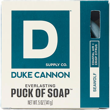 Duke Cannon Men's Everlasting Puck of Bar Soap - Seawolf