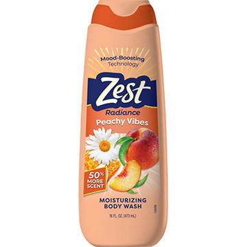 Zest Radiance Moisturizing Body Wash - Peachy Vibes