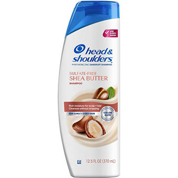 Head & Shoulders Sulfate Free Dandruff Shampoo - Shea Butter
