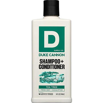 Duke Cannon Men's 2-in-1 Shampoo & Conditioner - Tea Tree