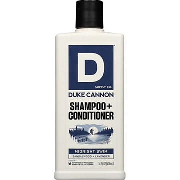 Duke Cannon Men's 2-in-1 Shampoo & Conditioner - Midnight Swim