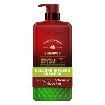 Old Spice Shampoo: The Spice Alchemist, Cologne-Infused Yuzu Peel & White Wood, 20 fl oz