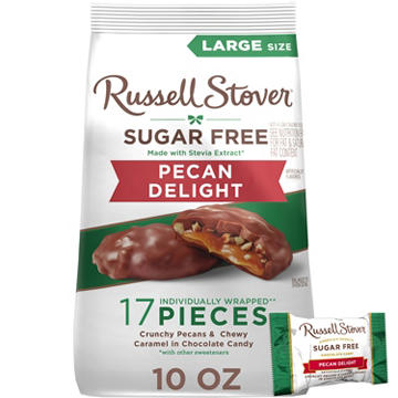 Russell Stover Sugar Free Pecan Delights, 17 pc