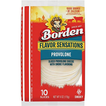 Borden Smoked Provolone Sliced Cheese