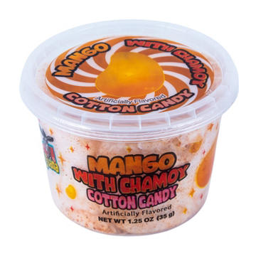 Lupy Lups Mango With Chamoy Cotton Candy