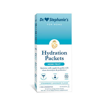Dr. Stephanie's Hydration Packets For Breastfeeding - Strawberry Lemonade