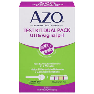Azo Test Kit Dual Pack UTI & Vaginal pH