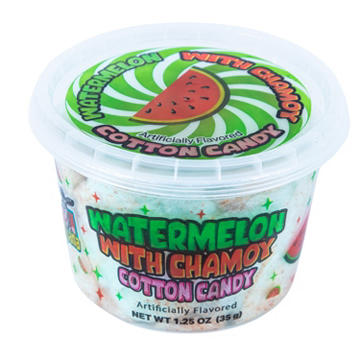 Lupy Lups Watermelon With Chamoy Cotton Candy