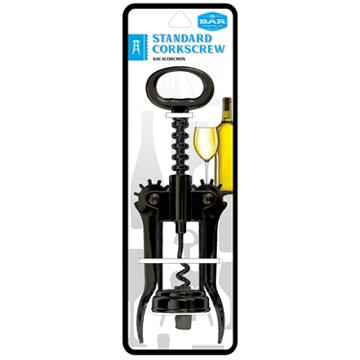 The Bar Winged Corkscrew Black