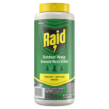 Raid Raid Outdoor Wasp Ground Nest Killer