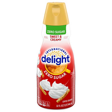 International Delight Sweet & Creamy Zero Sugar Coffee Creamer