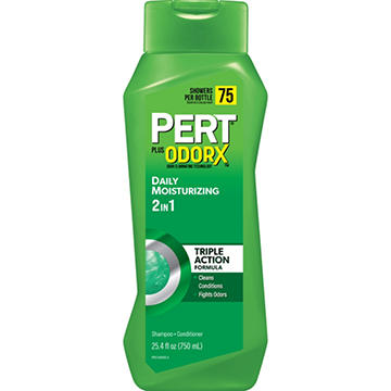 Pert OdorX Daily Moisturizing 2-in-1 Shampoo & Conditioner