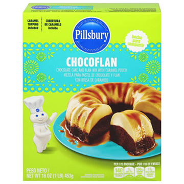 Pillsbury Chocoflan Cake and Flan Mix