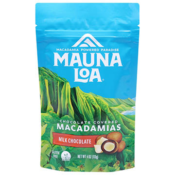 Mauna Loa Milk Chocolate Covered Macadamia Nuts
