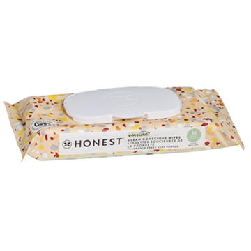 The Honest Company Sensitive Clean Conscious Baby Wipes - Terrazo Pattern