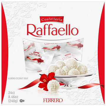 Ferrero Rafaello Almond Coconut Treats, 24 ct