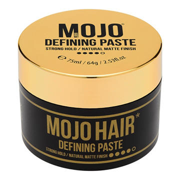 MOJO Defining Hair Styling Paste - Strong Hold, Matte Finish