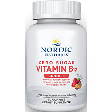 Nordic Naturals Zero Sugar Vitamin B 12 Gummies
