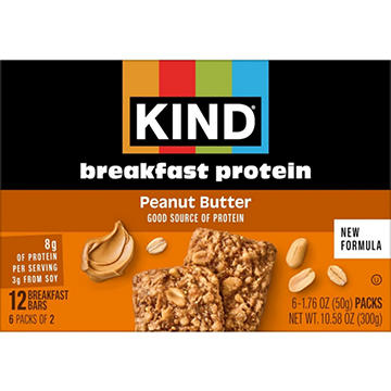 Kind Breakfast Protein Peanut Butter Bars